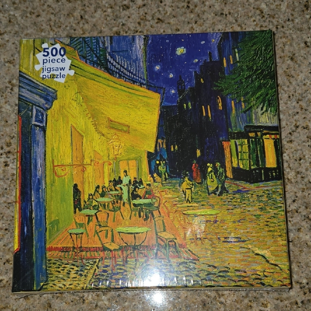 Barnes & Noble Starry Night Café Puzzle - Van Gogh